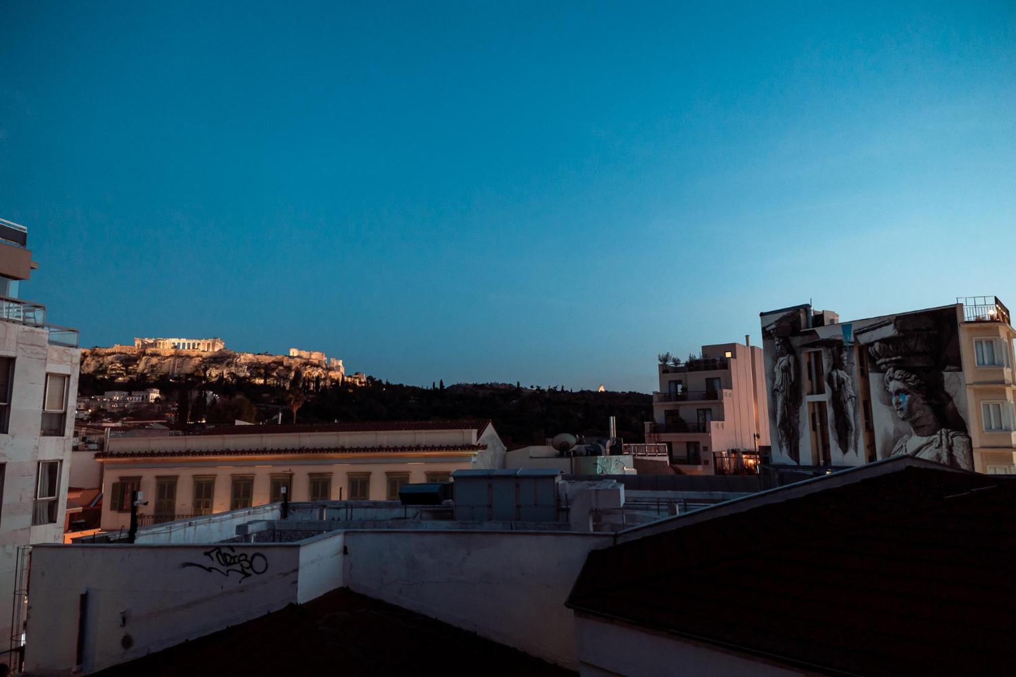 Parthenon Portrait Apartments Atenas Exterior foto