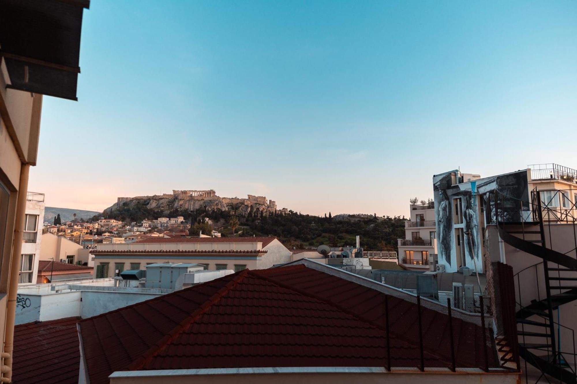 Parthenon Portrait Apartments Atenas Exterior foto